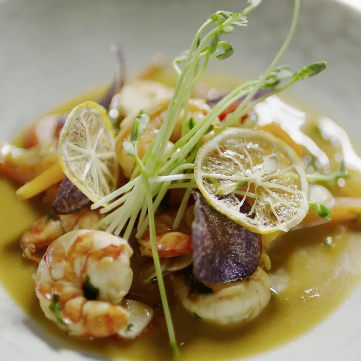 Das LENNI Speisen Garnelen